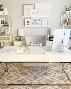 Minimal Desk Decoration Ideas: Choosing a Neutral Base