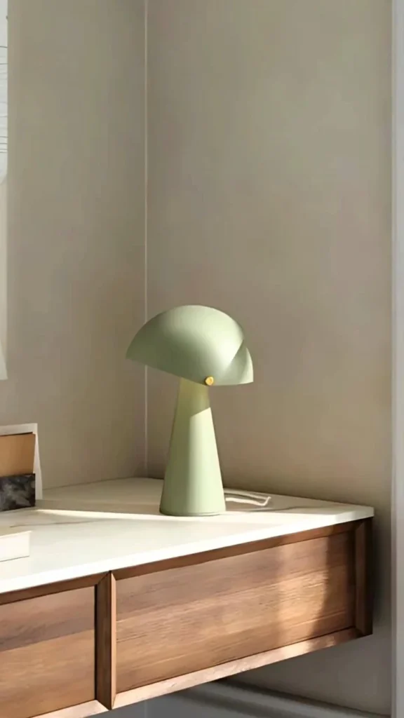 Minimal Desk Lamp Styling Ideas: Color Coordination and Contrast