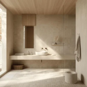 minimalist shower décor inspiration: Embrace Simplicity