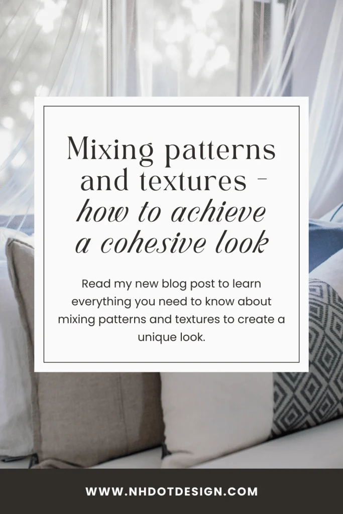 Mixing Patterns and Textures for Depth