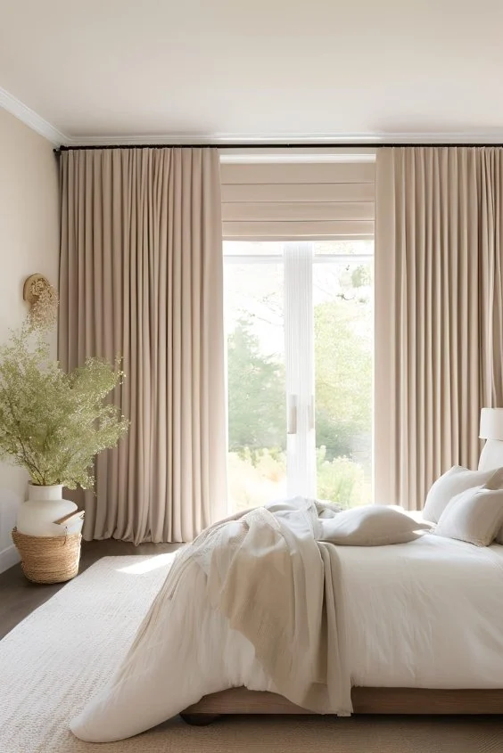 Neutral Bedroom Curtain Styling: Foundations