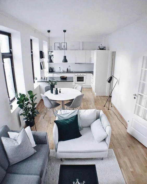 Open‑Plan Layouts: The Foundation of Small Apartment Interior Ideas