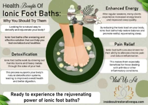 optimal frequency of ionic foot baths for health benefits