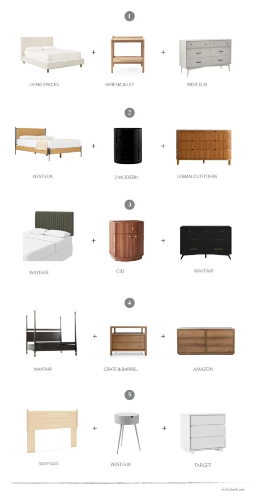 Pairing furniture and accessories