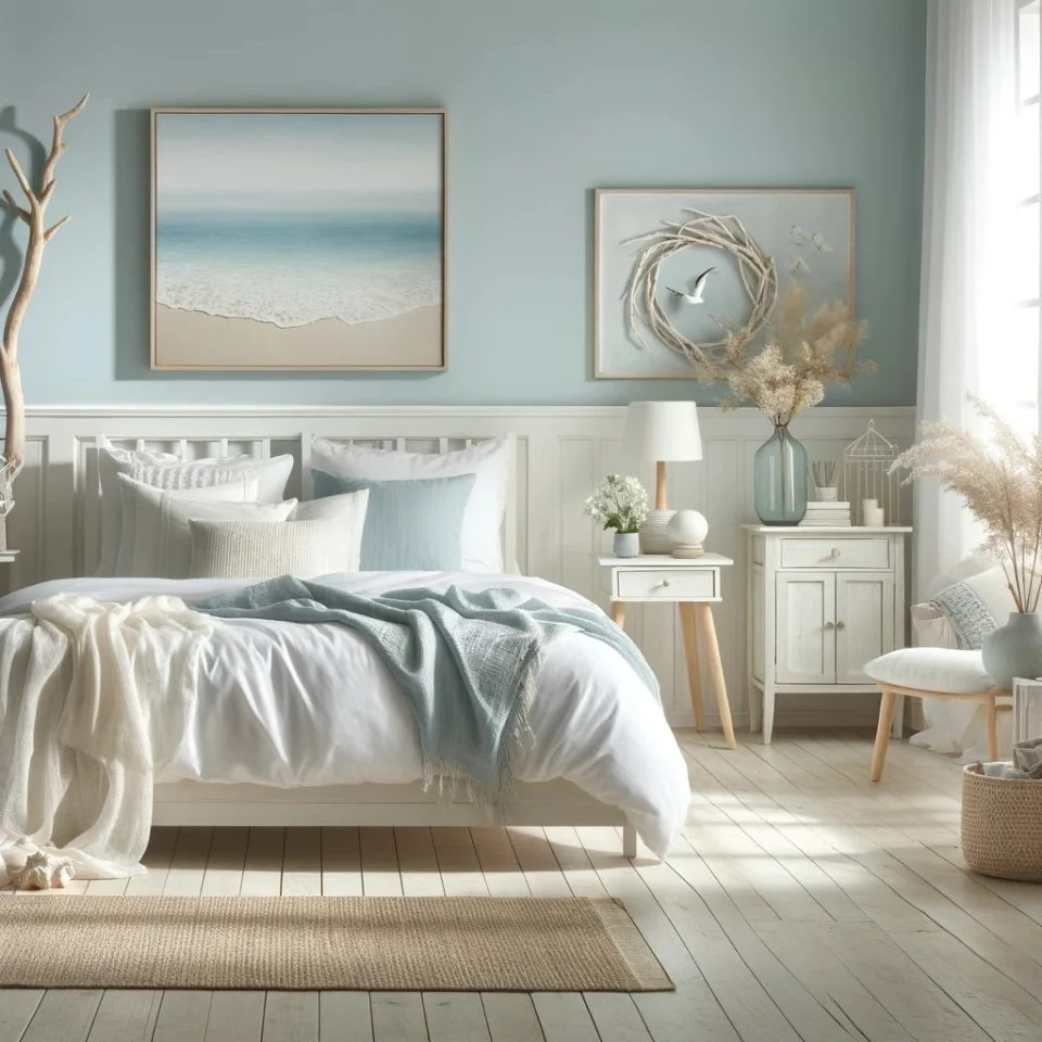 peaceful bedroom interior design ideas: Choosing a Calming Color Palette