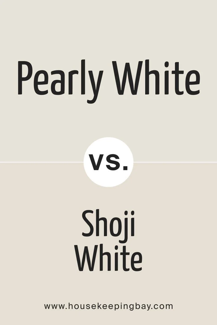 Pearly White vs Shoji White Choosing the Perfect White Paint for Your Space: Understanding the Core Differences