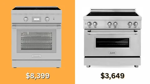 Performance and Cooking Technology: zline vs thermador