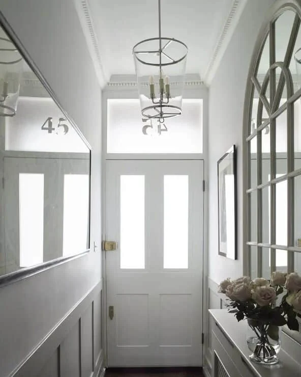 Placement strategies for hallway mirrors