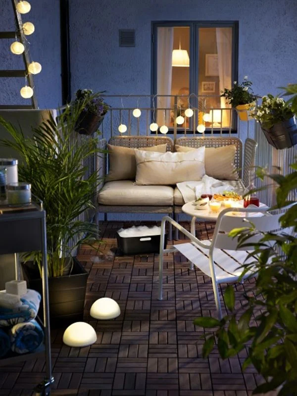 Practical Lighting Solutions for Small Balconies