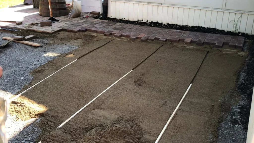Preparing the Paver Surface Before Installing the Railing