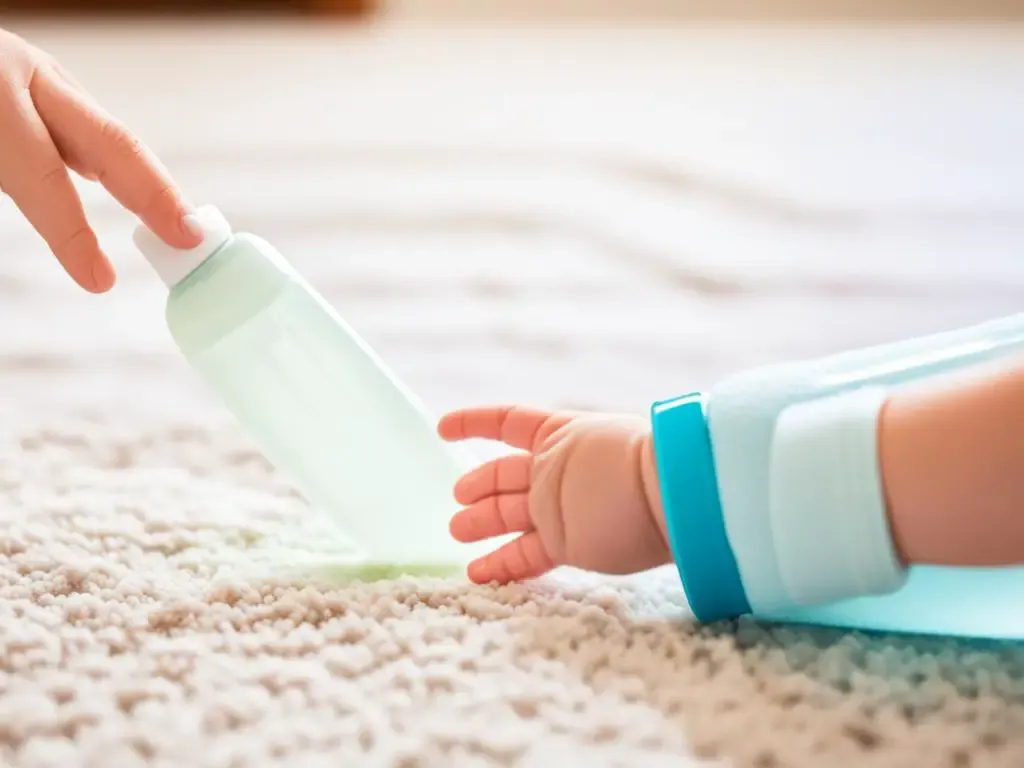 Preparing the Space Before Cleaning: Setting the Stage for how to sanitize carpet for baby