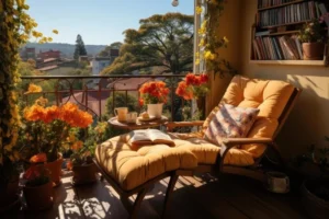 relaxed balcony reading corner ideas: Choosing the Right Furniture