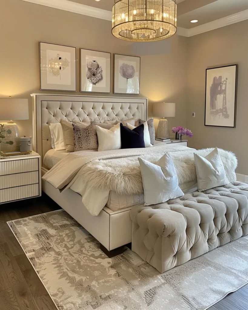 Scaling Artwork for Small Bedrooms