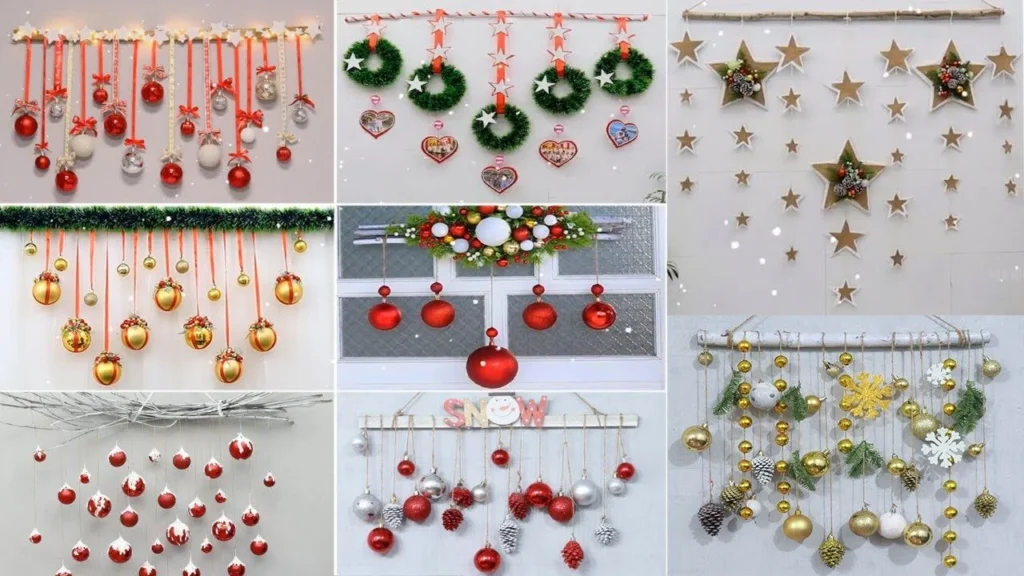 Seasonal & Holiday DIY wall hanging décor ideas