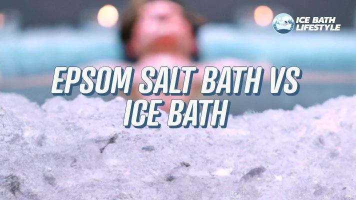 Setting up a home spa for epsom salt vs ice bath
