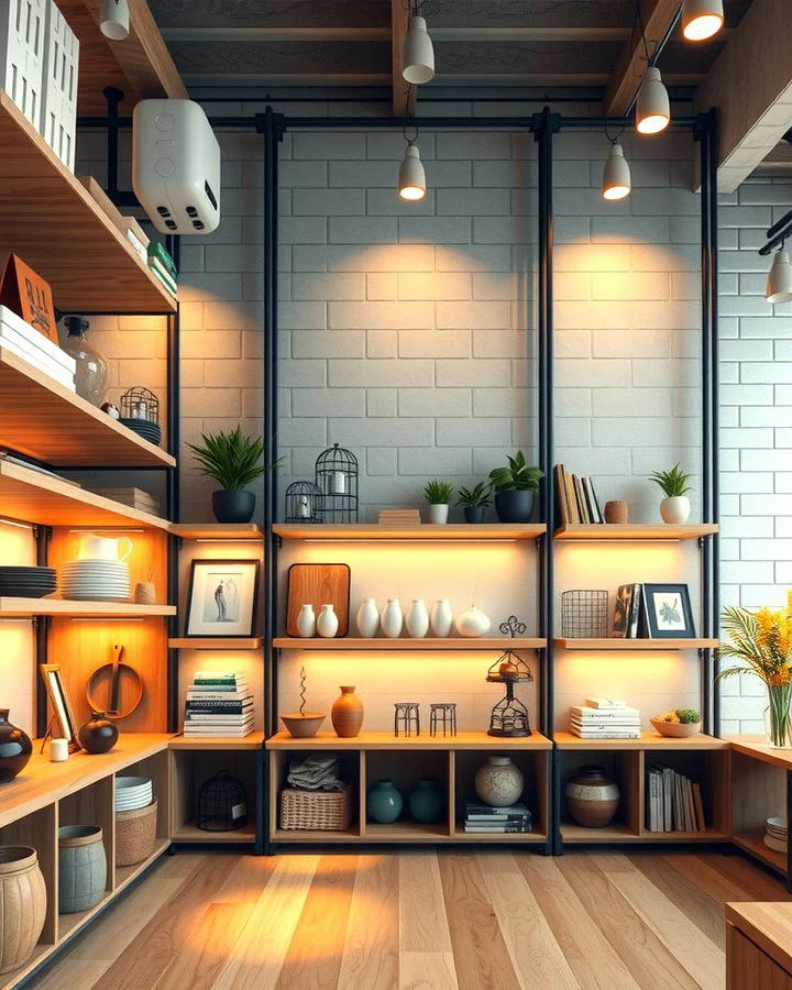 Showcasing Open‑Shelf Displays