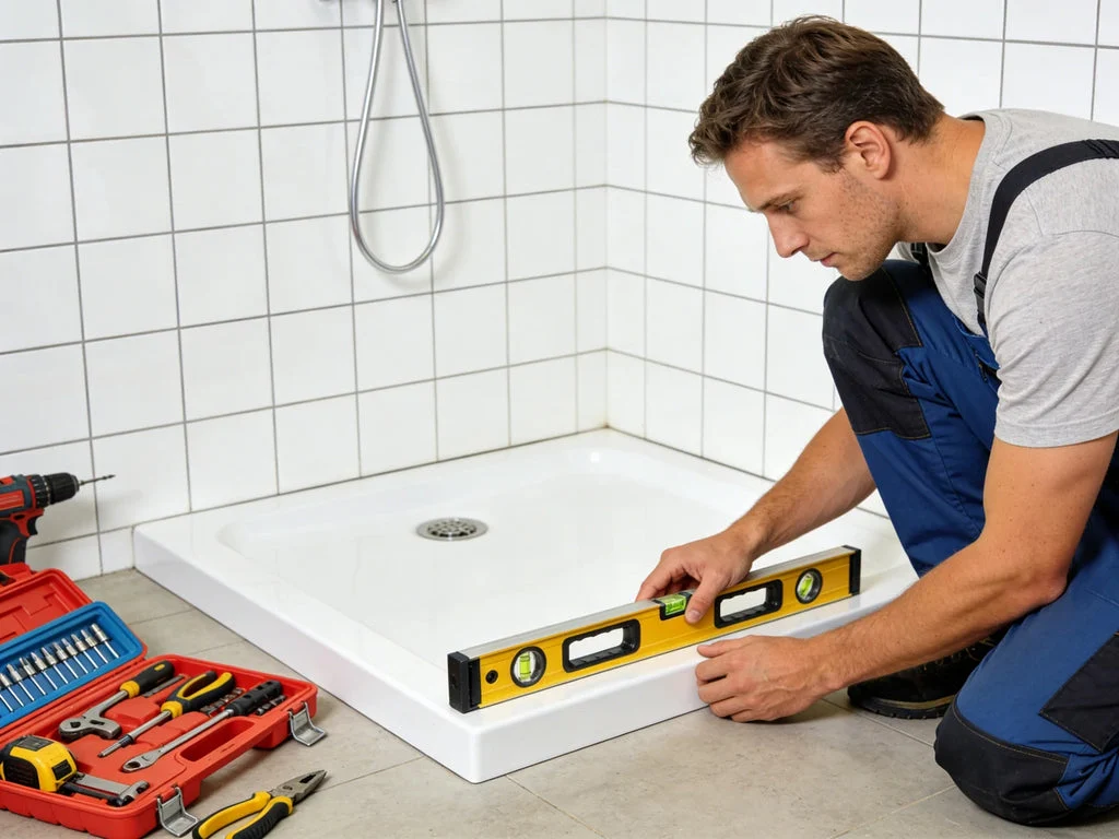 shower pan vs tile: Installation Process and Skill Level