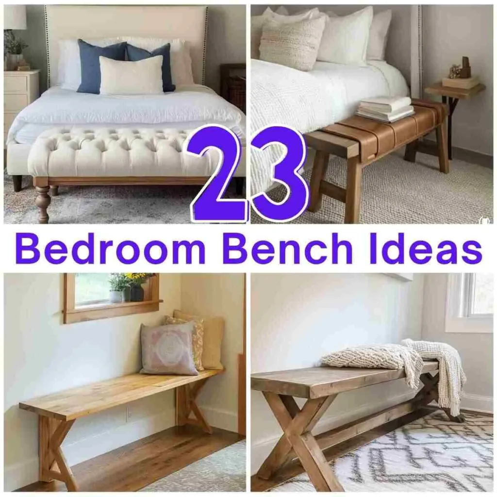 simple bedroom bench styling ideas: Choosing the Right Bench
