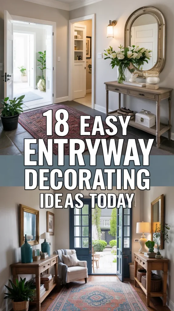 Simple Entryway Styling Ideas: Foundations of a Welcoming Doorway