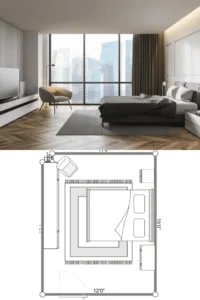 simple modern bedroom layout ideas: Core Principles