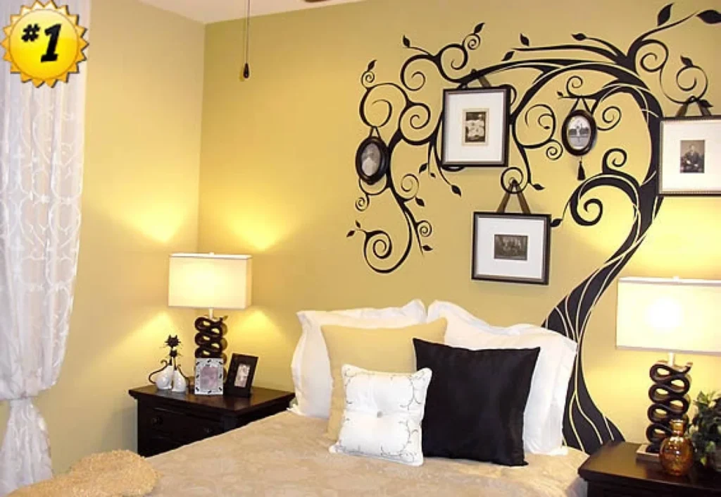 Simple Wall Art Inspiration in the Bedroom