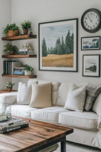 Simple Wall Décor Ideas for Living Room: Gallery Walls Made Easy