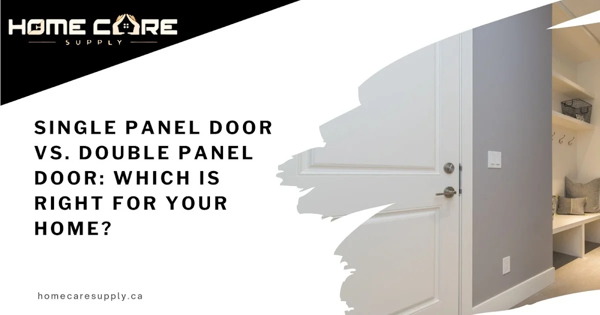 single panel vs double panel doors making the right choice for your space