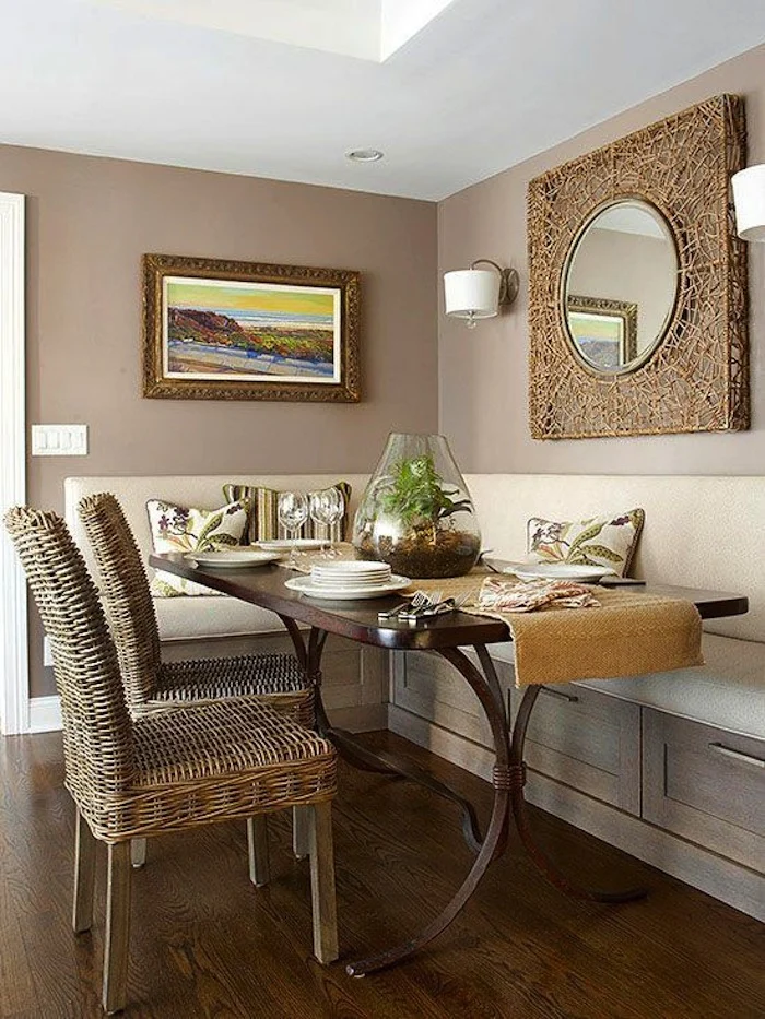 small dining room décor ideas: Choose the Right Color Palette