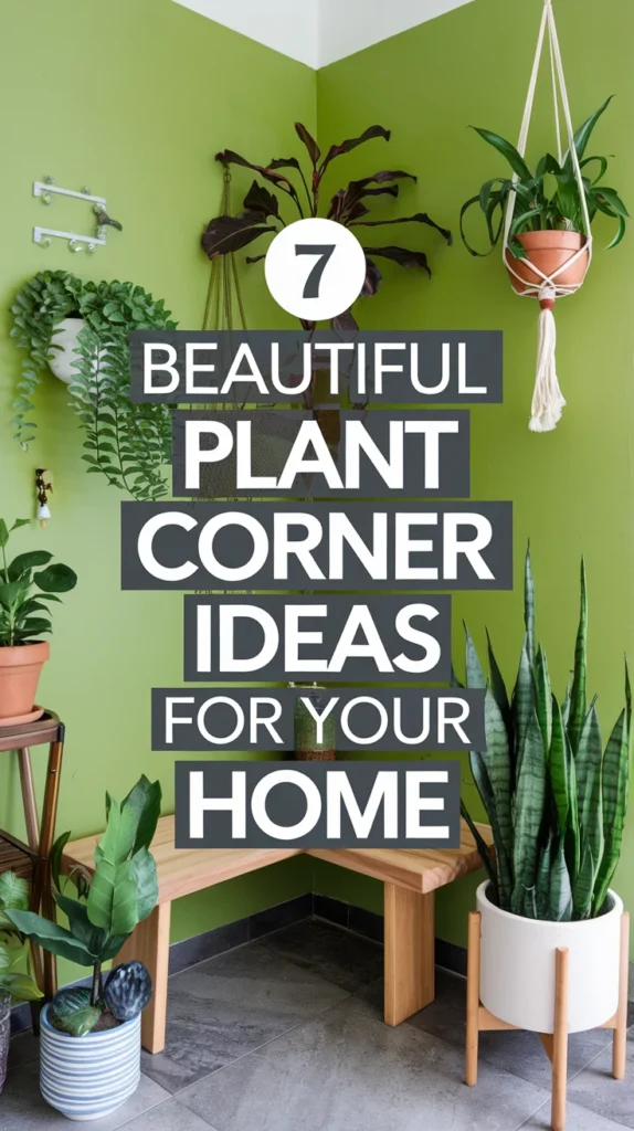 Small Entryway Plant Corner Ideas: Space‑Saving Containers