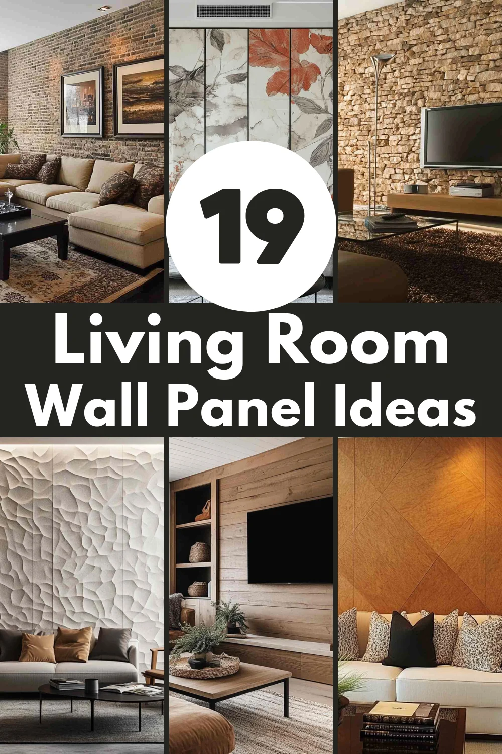 Small living room wall panel ideas: Material choices that make a difference