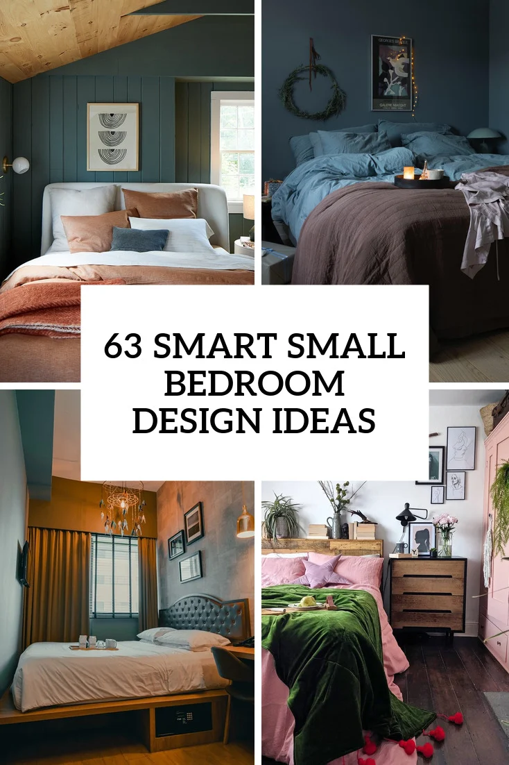 Smart bedroom décor for small apartments: Planning the layout