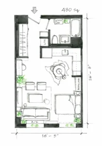 Smart Layout Planning: The Foundation of Interior Design Inspiration for Apartments