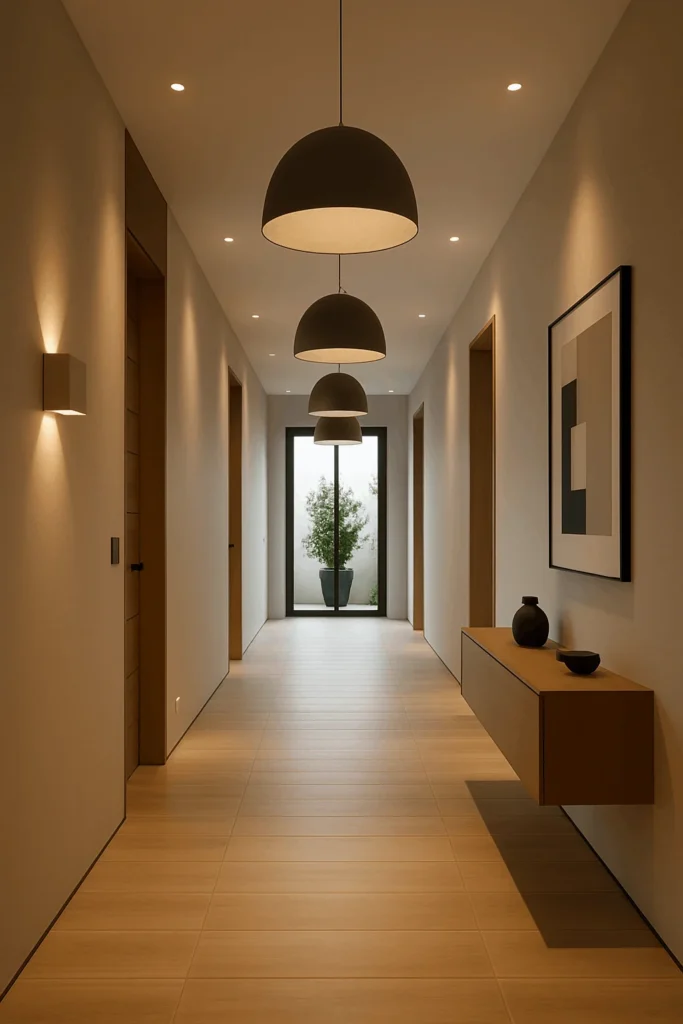 Smart Lighting Solutions to Elevate Minimal Hallway Decoration Inspiration