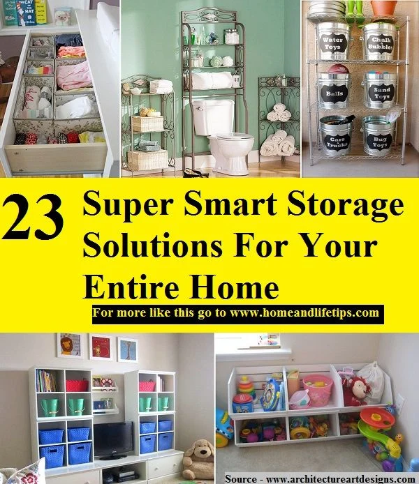 Smart Storage Solutions for a Clean Surface