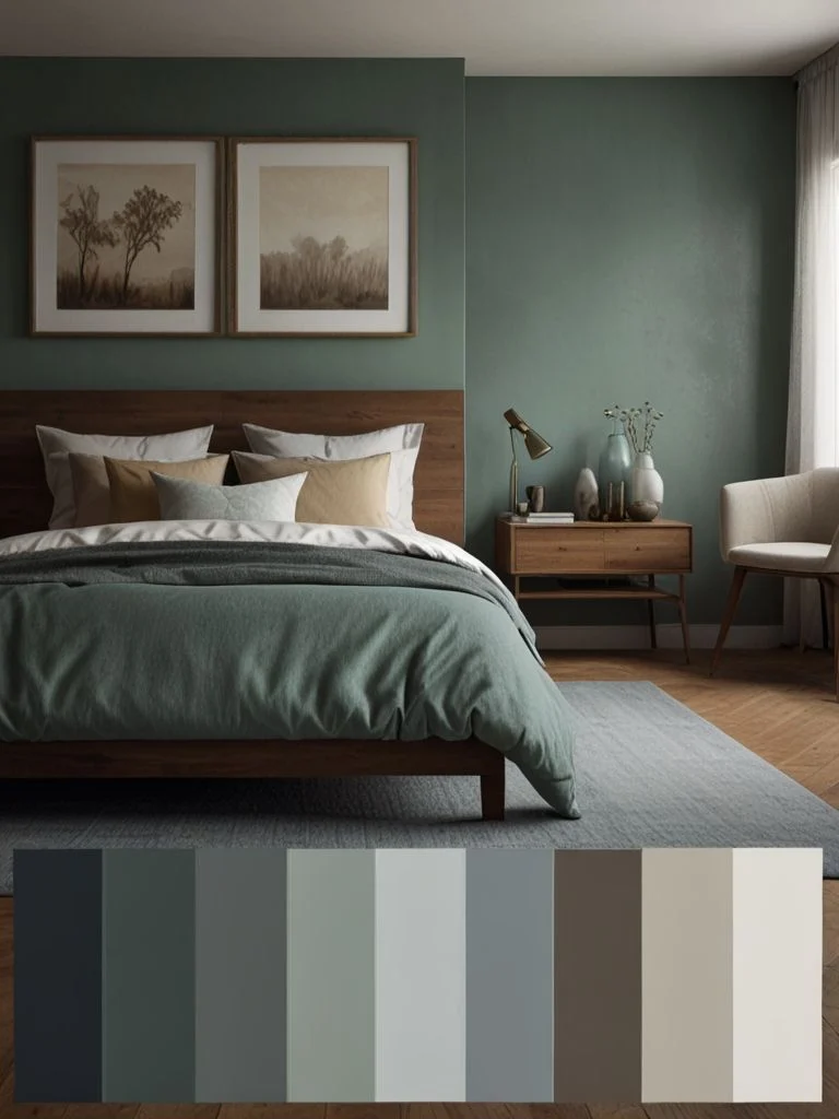 Soft Blues and Greens: Nature‑Inspired Calm Bedroom Color Ideas
