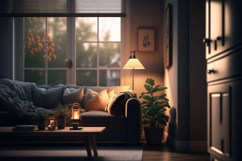 Soft Lighting and Natural Light for a Relaxed Ambience