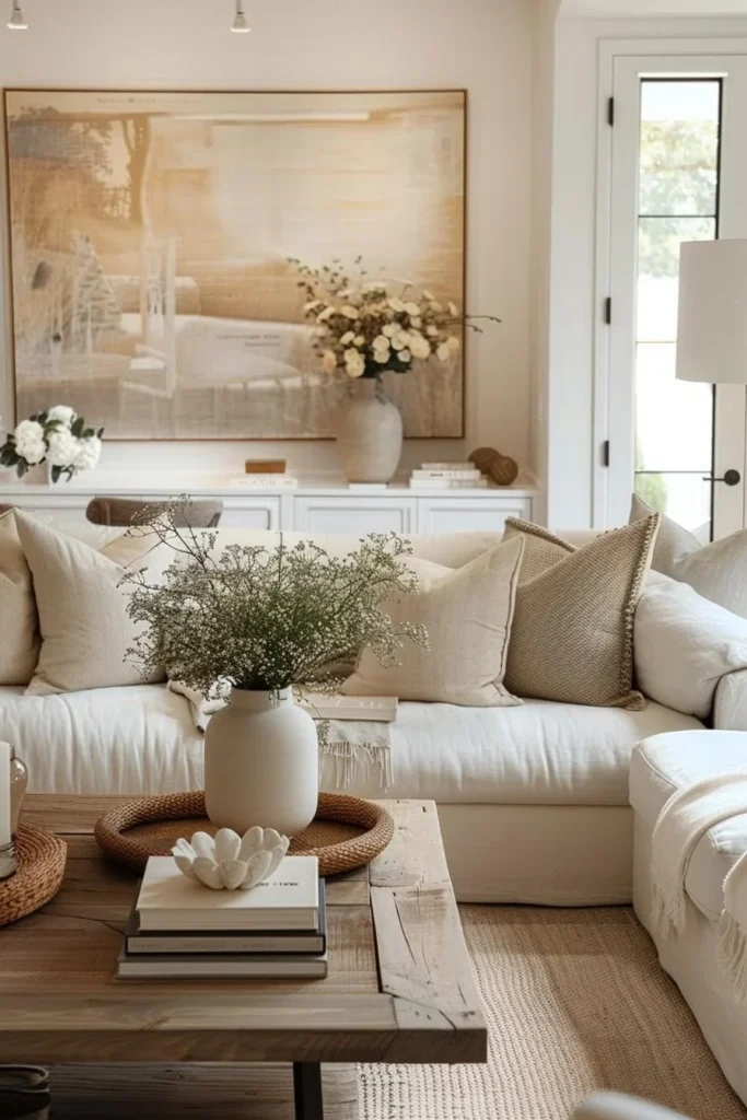 Soft Neutral Living Room Décor Inspiration: Building a Balanced Colour Foundation