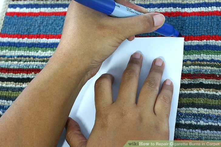 Step‑by‑Step Guide on how to fix a cigarette burn in carpet