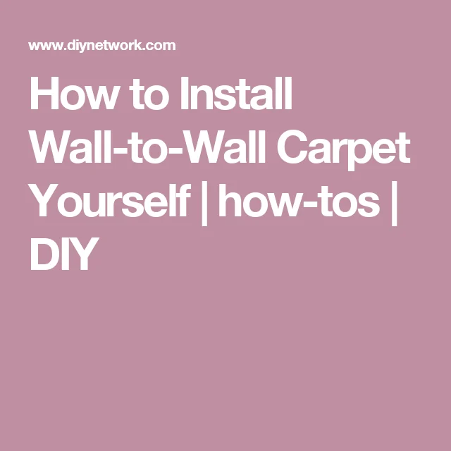 Step‑by‑Step: How to Get Bumps Out of Wall‑to‑Wall Carpet Using Simple Tools