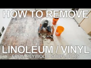 Step‑by‑Step Process on how to remove linoleum adhesive from particle board