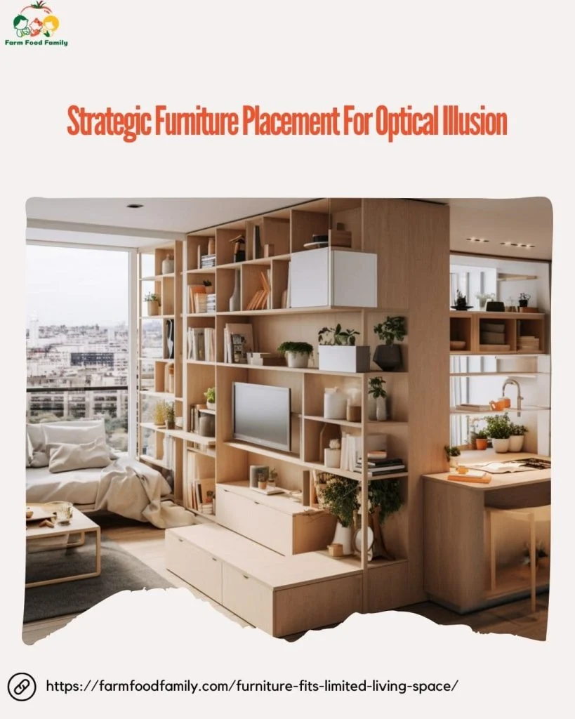 Strategic Furniture Placement and Multi‑Purpose Pieces