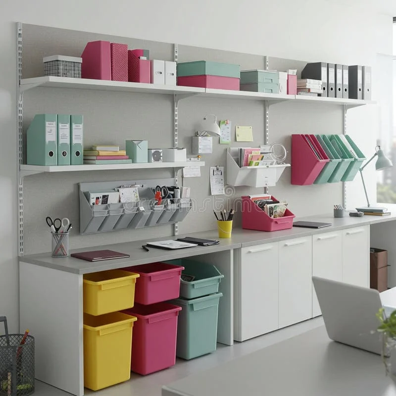 Strategic Placement: Making the Most of Neutral Storage Trays in Your Workspace