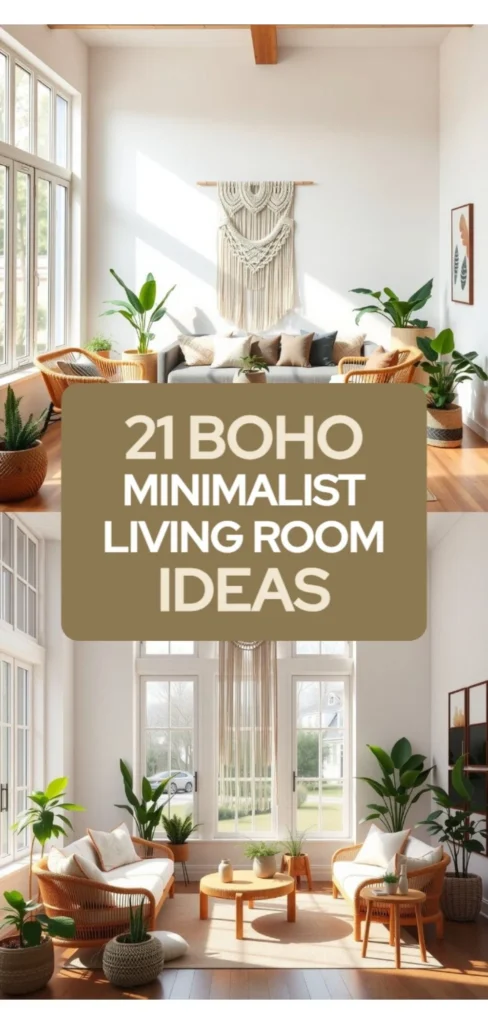 Styling ideas: from minimalist to boho chic