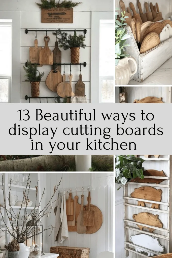 Styling Tips: Displaying Wood Cutting Boards as Art