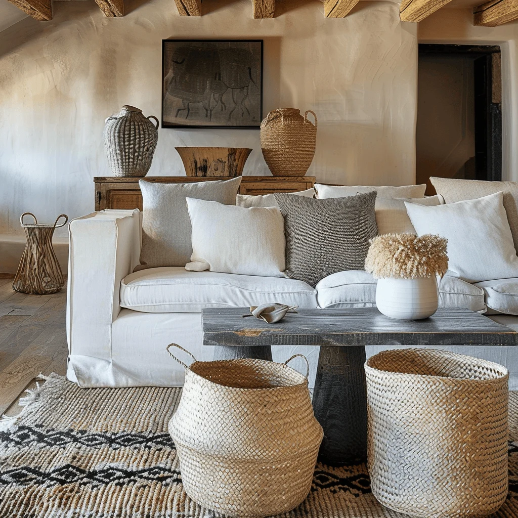 Styling Tips: Making Woven Baskets Shine in Your Living Room Décor