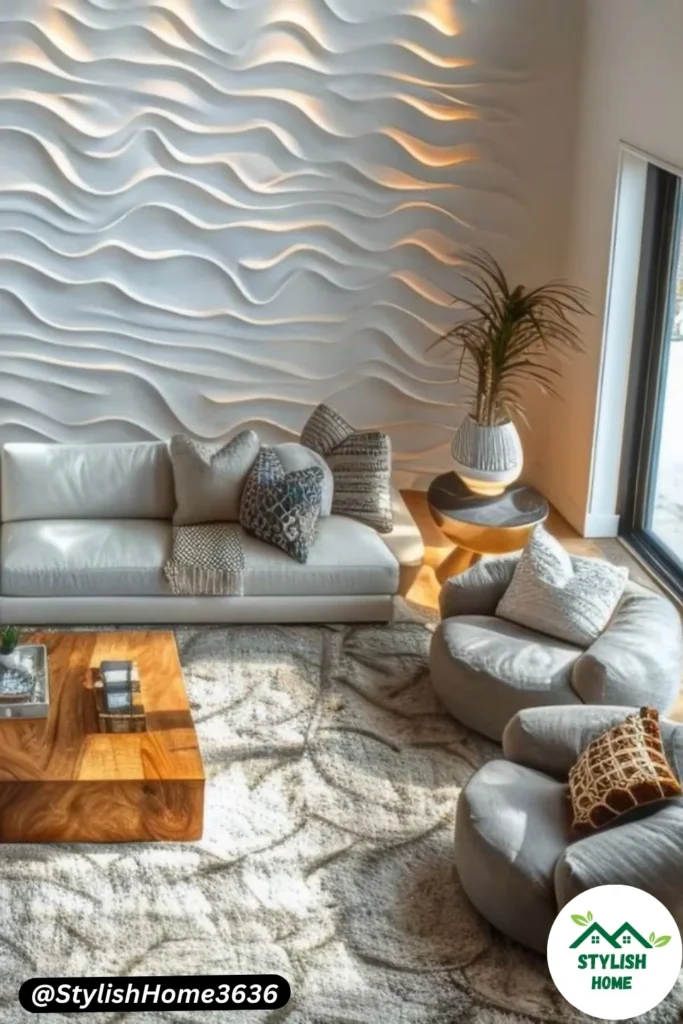 Textured Wall Panels: Adding Depth Without Paint