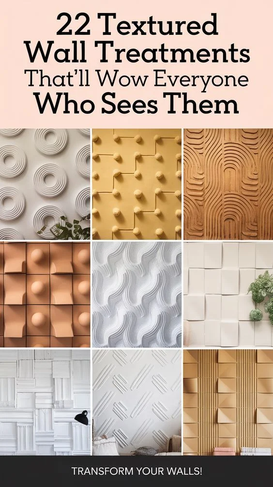 Textured Wall Treatments for Immediate Impact