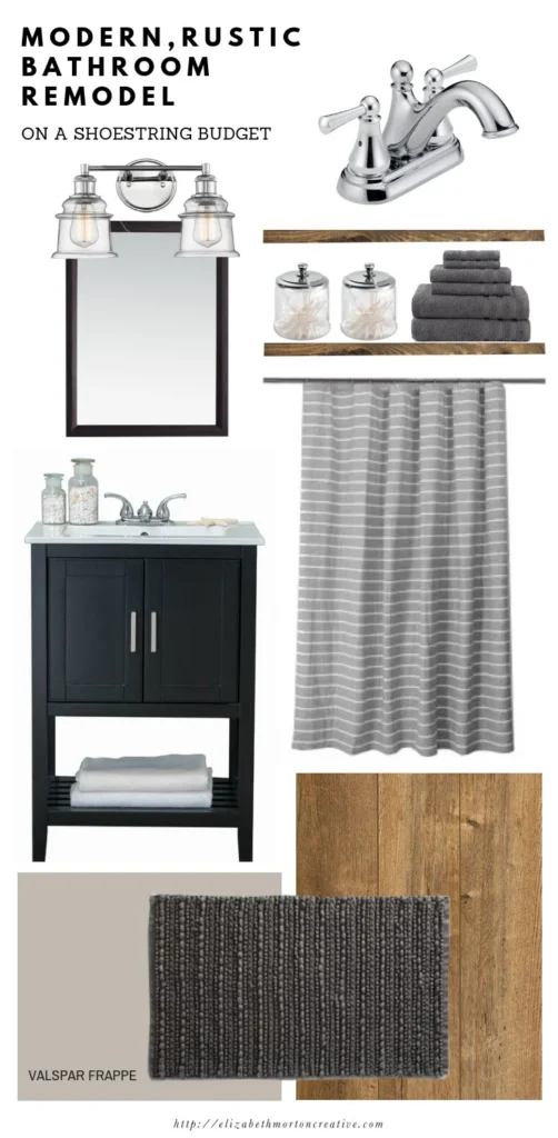 Transform the Bathroom on a Shoestring Budget