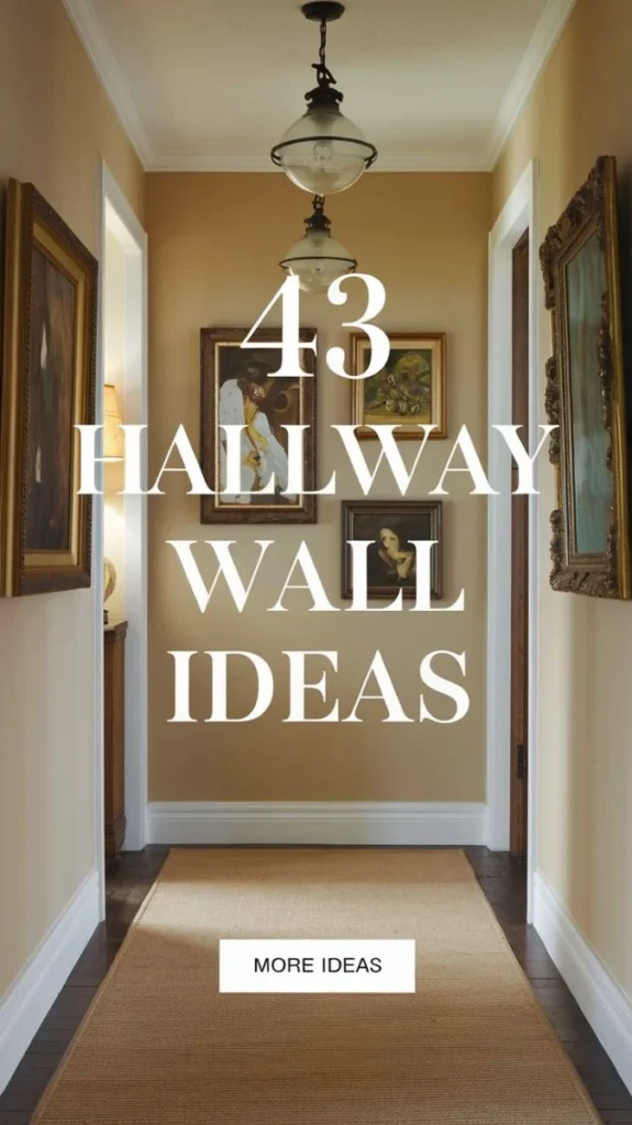 Transform Your Hallway with Creative Hallway Wall Décor Ideas