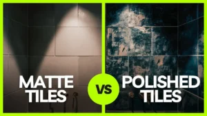 Understanding polished vs matte porcelain tiles in the shower